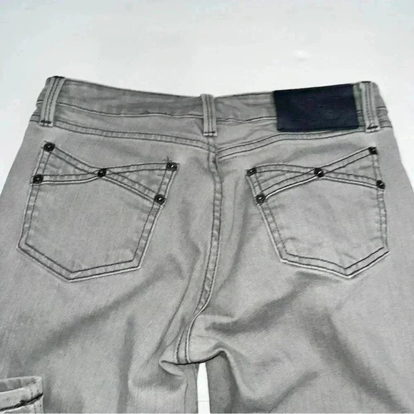 Marc by Marc Jacobs Grey center seam jeans with front zip pockets, back pockets - Picture 6 of 11